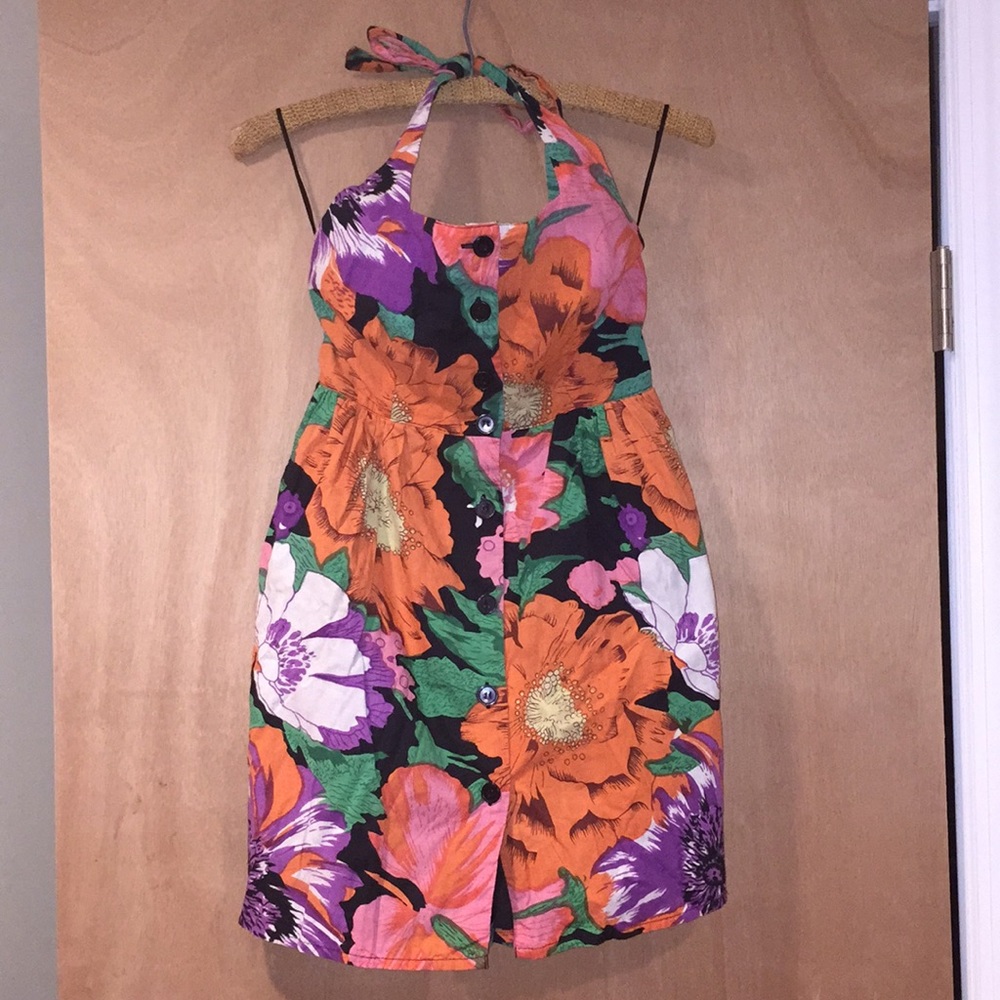 Fire Los Angeles - Floral Halter Dress